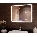 Зеркало Континент Demure LED с МФП горизонтальное